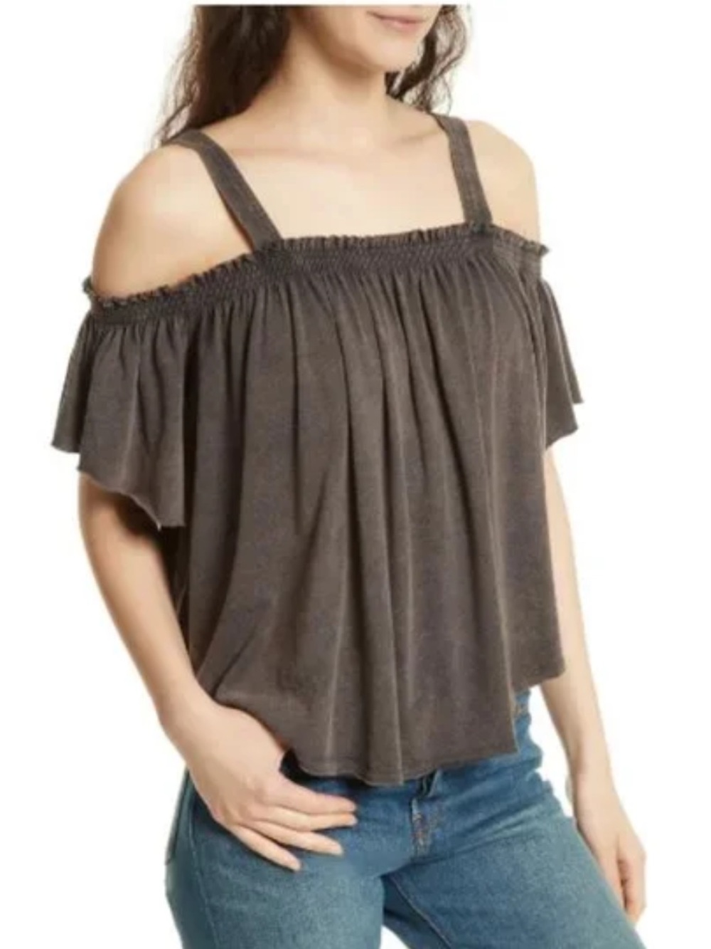 Free People Darling Off-the-Shoulder Top